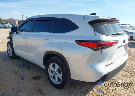 2023 Toyota Highlander Hybrid Le из США, поврежденный, VIN 5TDBBRCH9PS113963